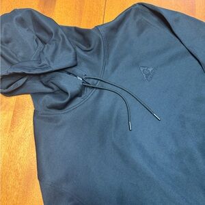 Gerry Sweatshirt Hoodie Mens XL Black Drawstring Stretch Pullover